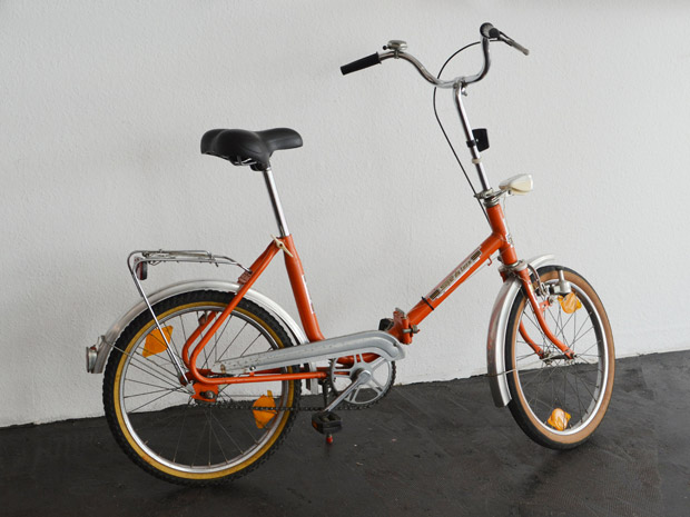 Klapprad / Fahrrad Orange