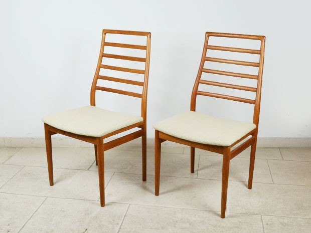 6 Teak Stühle / Dining Chairs