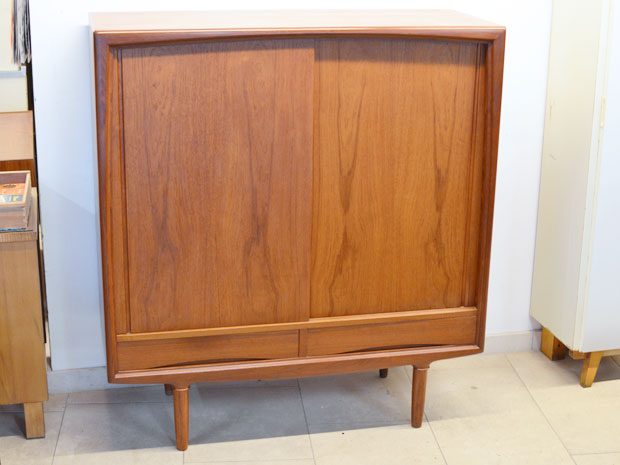 Highboard / Teakholz / Axel Christensen ACO Denmark / H 130cm x B 120cm x T 47cm