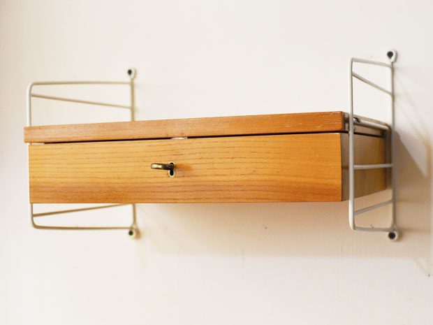 Nachtschrank / Schublade / Hängend / String