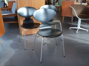 Stuhl „Ameise“ von Arne Jacobsen / Hergestellt von Fritz Hansen