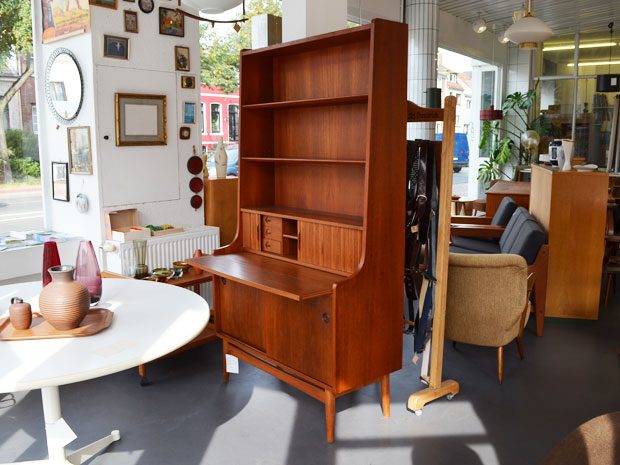 Teaksekretär /Johannes Sorth für BM Bornholms Möbelfabrik