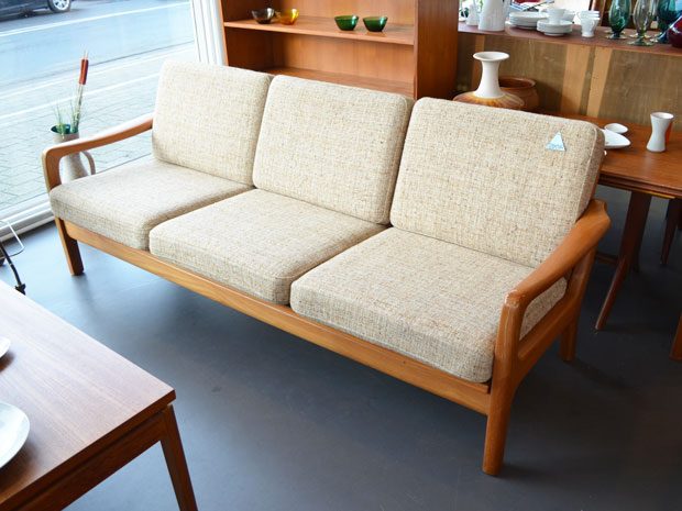 Schlafsofa / Teak & Wolle / Juul Kristensen Dänemark