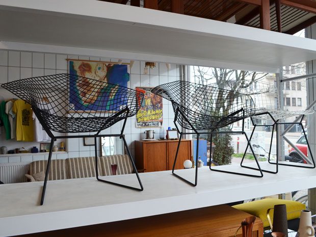 Diamond Stühle von Harry Bertoia