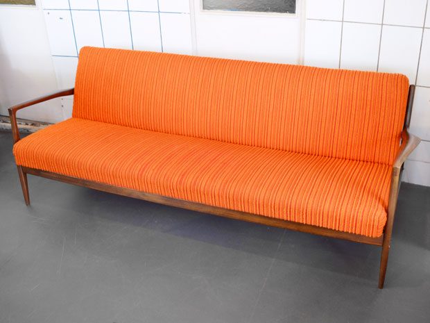 Schlafsofa orange