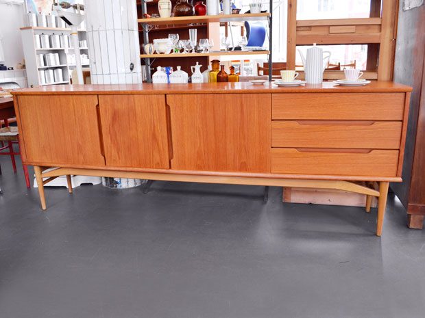 Sideboard Teak & Buche, Model Fredericia