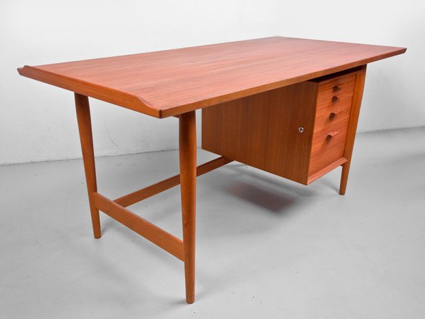 Teak Schreibtisch / Arne Vodder für Sibast