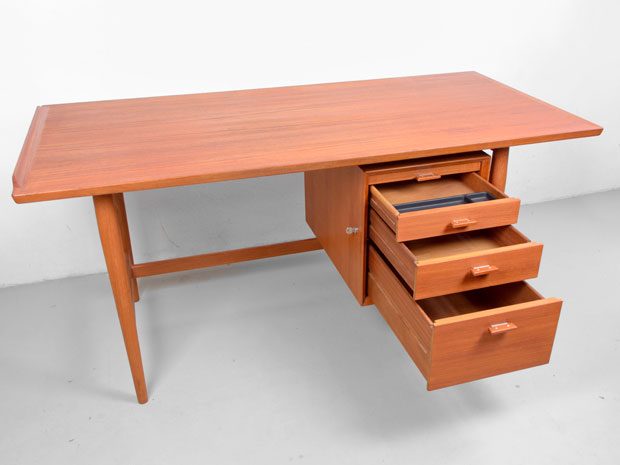 Teak Schreibtisch / Arne Vodder für Sibast