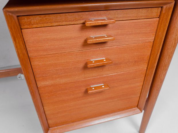Teak Schreibtisch / Arne Vodder für Sibast