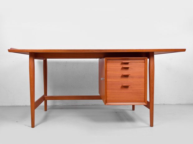 Teak Schreibtisch / Arne Vodder für Sibast