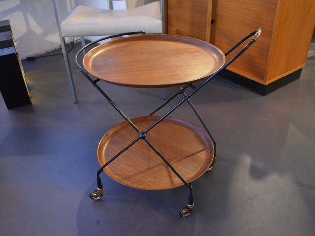Servierwagen / Teak Tabletts / Åry Fanérprodukter & Paul Nagel