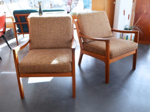 Zwei Sessel von Ole Wanscher / Modell Senator für CADO