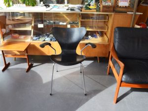 Armlehnenstühle 3207 von Arne Jacobsen für Fritz Hansen / Serie 7