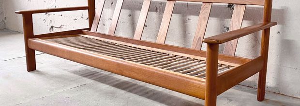 Teak Sofa von Walter Knoll / Knoll Antimott