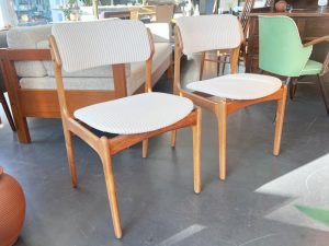 2 Teak Stühle von Erik Buch