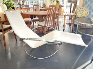 Schaukelstuhl / Liege Modell Jet Star von Roger Lecal, 1975 / unbenutzt (new old stock)