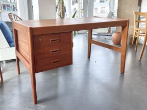 Dänischer Teak Schreibtisch 60er Jahre