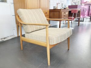 Walter Knoll Sessel / Kirschholz