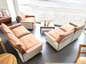 Set modulare Sessel / Sofas – Sesselprogramm 620 von Dieter Rams / Vitsoe