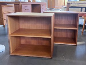 2er Set Teak Container / Nachttische von Marian Grabinski