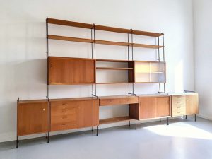 Teak Regalsystem von Omnia / Hilker Möbel