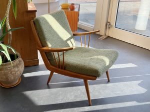 Sessel aus Kirschholz von Hans Mitzlaff für Eugen Schmidt – Soloform / WK-Wohnen