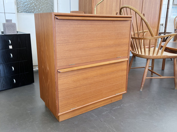 Teak Schuhschrank von GV Gasvig Møbler, Denmark