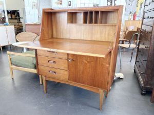 Teak Sekretär von VKW Möbel, 60er Jahre