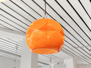 Deckenlampe »Artischocke« von Peill & Putzler / Überfangglas