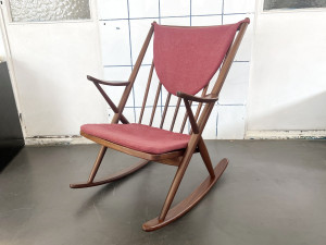 Schaukelstuhl von Frank Reenskaug für Bramin, 60er Jahre