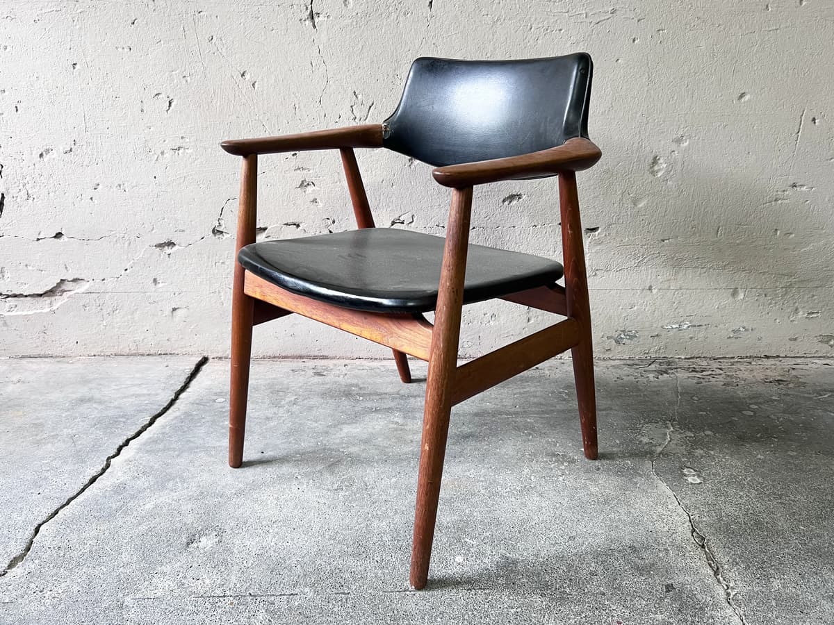 Teak Armlehnstuhl GM11 von Svend Åge Eriksen für Glostrup Møbelfabrik