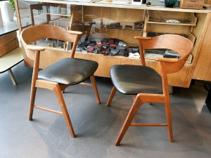 Teak Armlehnenstuhl Modell 32 von Kai Kristiansen für Korup Møbelfabrik