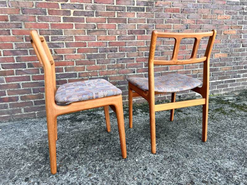 4er Set Teak Stühle