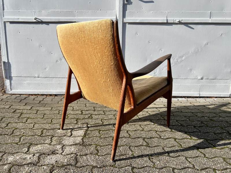 Teak Sessel von Erik Andersen & Pelle Pedersen für Horsnaes Møbler