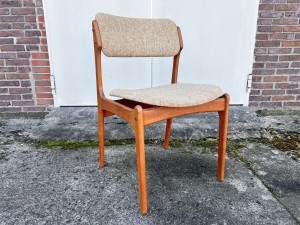 Teak Stuhl von Erik Buch für O.D. Møbler