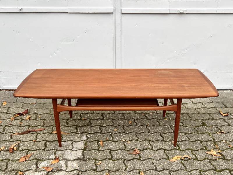 Teak Couchtisch von Arrebo Møbler, Made in Denmark