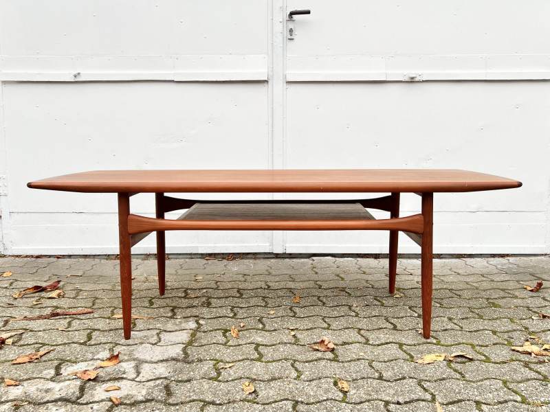 Teak Couchtisch von Arrebo Møbler, Made in Denmark